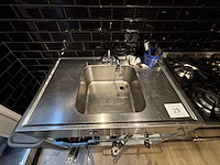 1 rvs wastafel - afbeelding 2 van  3