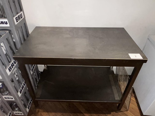 1 rvs werktafel - afbeelding 3 van  3