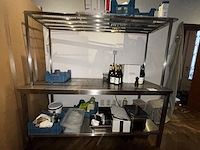 1 rvs werktafel - afbeelding 1 van  3