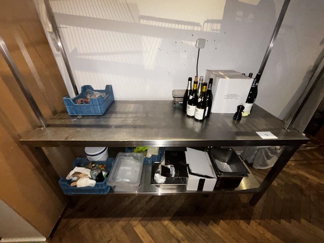 1 rvs werktafel - afbeelding 2 van  3