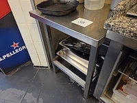 1 rvs werktafel