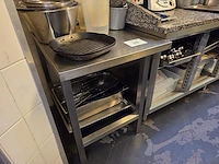 1 rvs werktafel - afbeelding 2 van  2