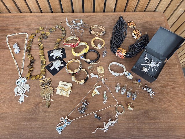 1 set diverse fantasie juwelen - afbeelding 1 van  15