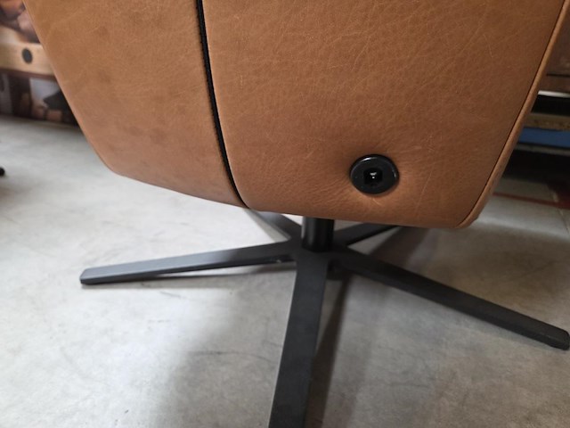 1 set elektrische lederen relax armstoelen timon - afbeelding 5 van  7
