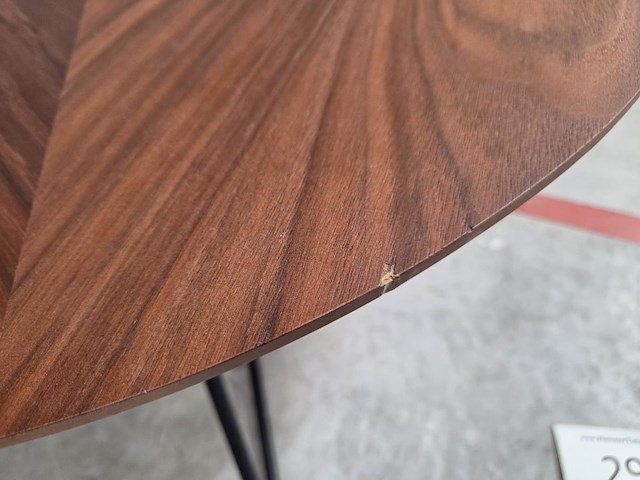 1 set notenhouten salontafel twinny - afbeelding 5 van  7