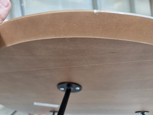 1 set notenhouten salontafel twinny - afbeelding 6 van  7