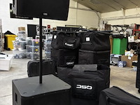 1 set qsc 2xbaskast kla181 +2x topkast kla12 - afbeelding 1 van  6