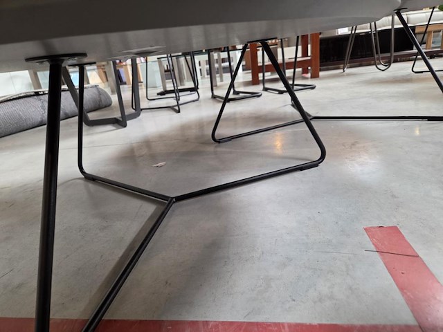 1 set salontafels met kunststof blad twinny - afbeelding 9 van  9