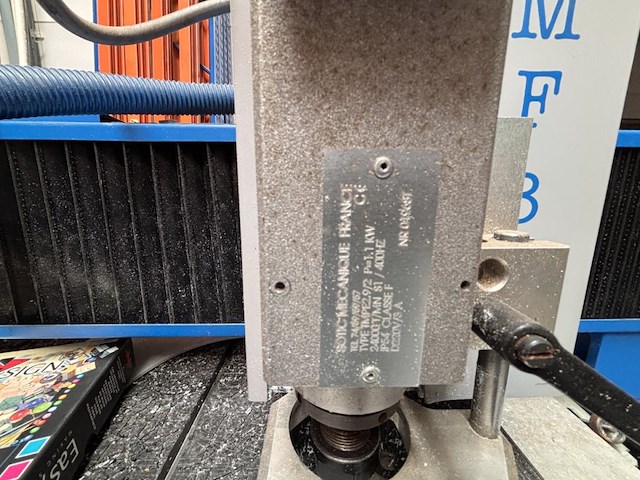 1 snij/freesmachine mecanummeric blueline mf800n - afbeelding 7 van  11