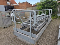 1 staal verzinkte buitentrap - afbeelding 3 van  10