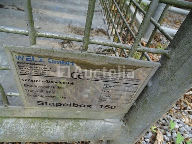 1 stapelbox model 150 rek - afbeelding 4 van  4