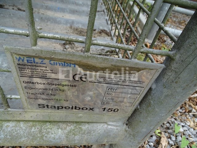 1 stapelbox model 150 rek - afbeelding 4 van  4