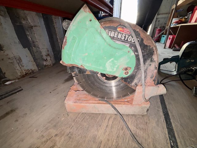 1 steenzaag eibenstock - afbeelding 2 van  2