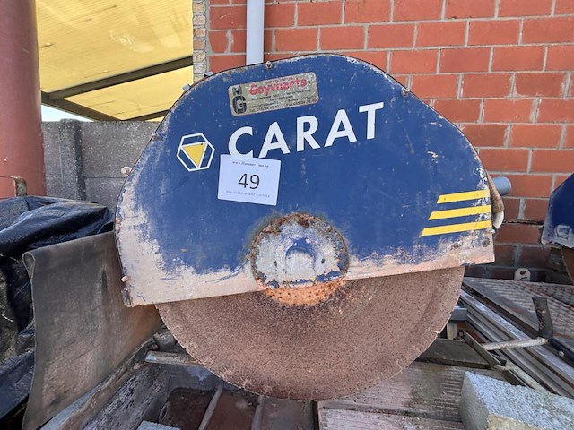 1 steenzaagmachine carat - afbeelding 2 van  2