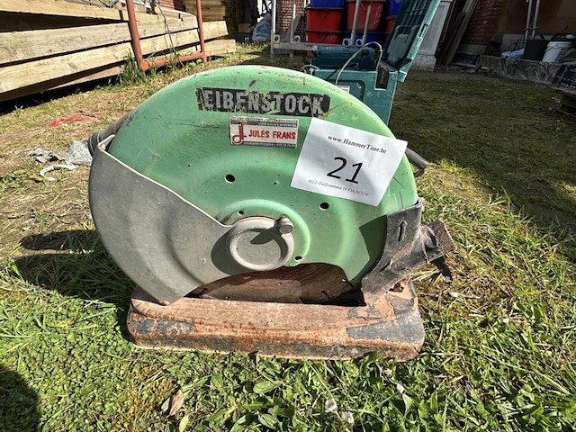 1 steenzaagmachine eibenstock est 350.1 - afbeelding 1 van  4