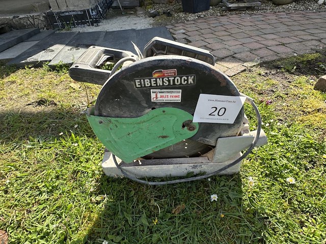 1 steenzaagmachine eibenstock est 350.2 - afbeelding 1 van  4