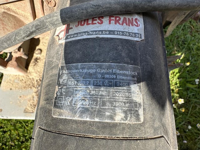 1 steenzaagmachine eibenstock est 350.2 - afbeelding 4 van  4