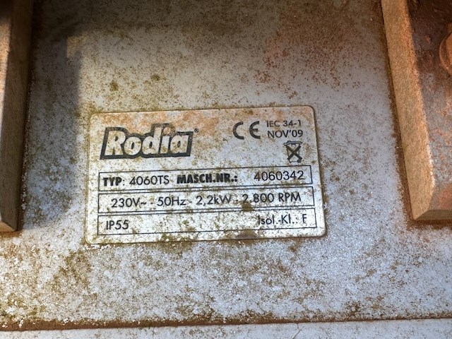 1 steenzaagmachine rodia 4060ts - afbeelding 3 van  5