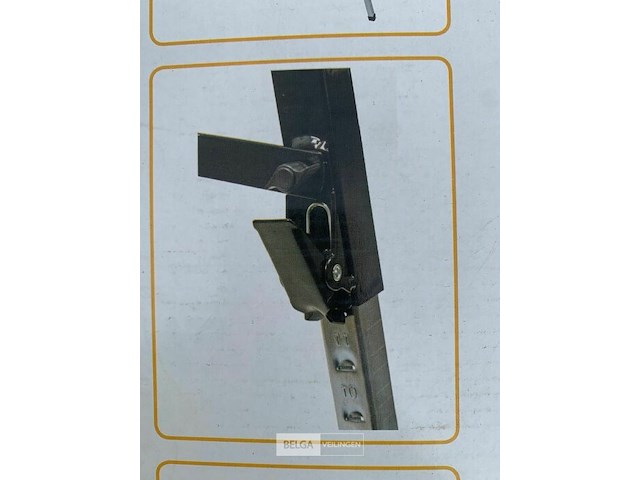 1 stel draagbare stalen schragen - afbeelding 4 van  4