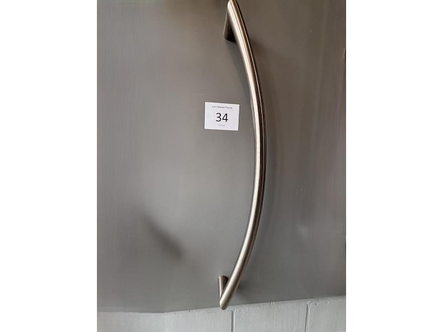 1 stuk alu deurbeslag - afbeelding 1 van  1