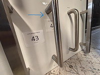 1 stuk alu deurbeslag - afbeelding 1 van  2