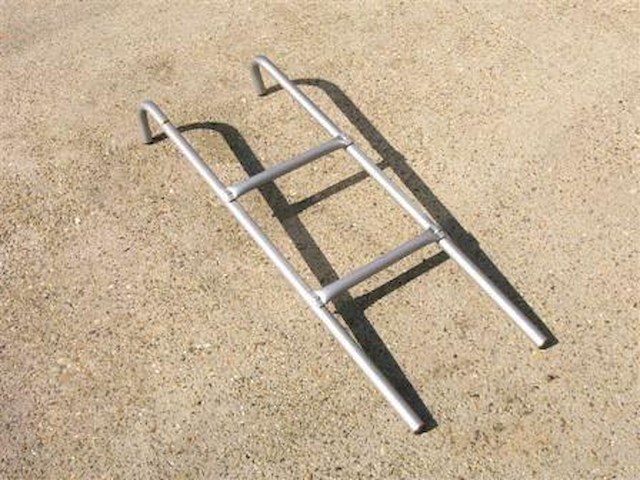 1 stuk ladder voor trampoline - afbeelding 1 van  1
