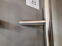 1 stuk rvs deurbeslag - afbeelding 2 van  2