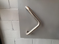 1 stuk rvs deurbeslag - afbeelding 1 van  1