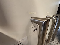 1 stuk rvs deurbeslag - afbeelding 2 van  2