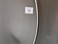 1 stuk rvs deurbeslag