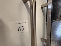 1 stuk rvs deurbeslag