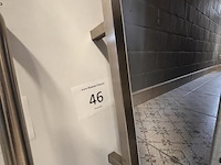 1 stuk rvs deurbeslag
