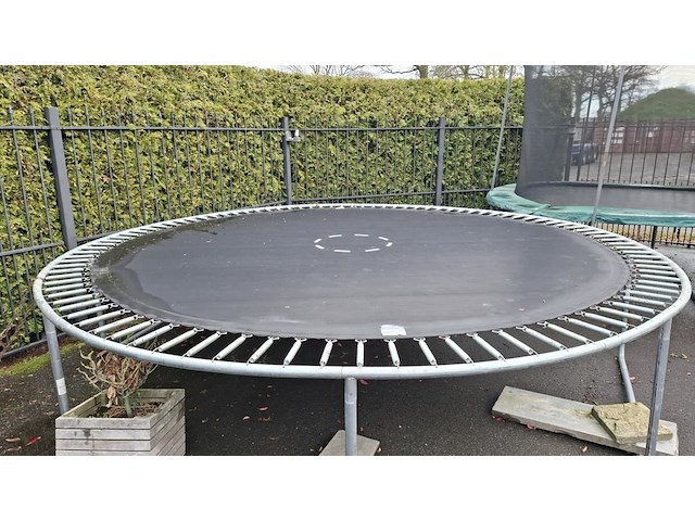 1 stuk super jump trampoline 430cm - afbeelding 1 van  4