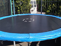 1 stuk trampoline promo van 400cm met randkussen - afbeelding 2 van  2