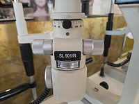 1 topcon spleetlamp + 1 keratometer op verrijdbare hoger-lager tafel - afbeelding 14 van  17