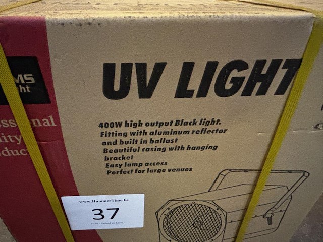 1 uv-light uv-400 projector jbsystems - afbeelding 2 van  2