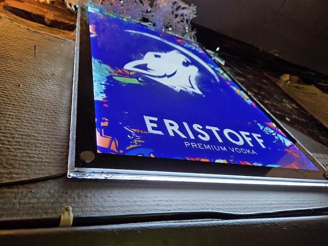 1 verlichte wandkader eristoff - afbeelding 2 van  3