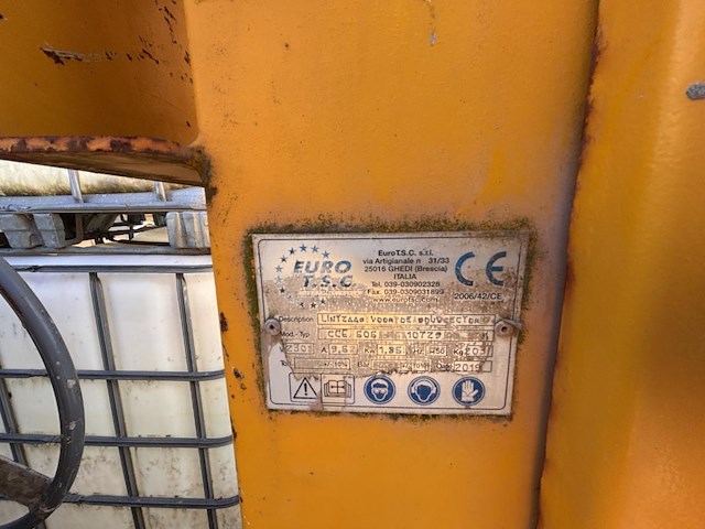 1 verrijdbare steenzaagmachine euro t.s.c. cce505 - afbeelding 3 van  5