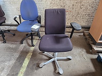 1 verrijdbare typistestoel - afbeelding 1 van  4