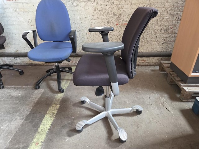 1 verrijdbare typistestoel - afbeelding 4 van  4