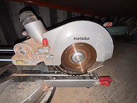 1 verstekzaag metabo kgs 216 m - afbeelding 2 van  3