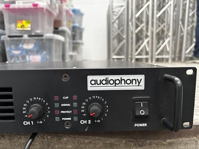 1 versterker audiophony vx 400 - afbeelding 3 van  3
