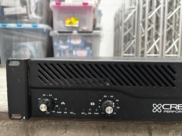 1 versterker crest cpx 1500 - afbeelding 2 van  3