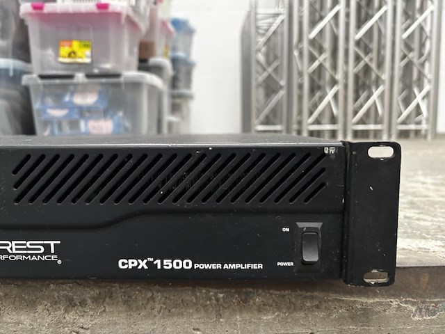 1 versterker crest cpx 1500 - afbeelding 3 van  3