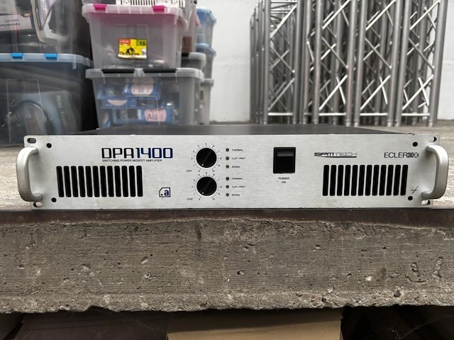 1 versterker eclerc dpa1400 - afbeelding 1 van  3