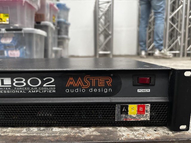 1 versterker master dl802 - afbeelding 3 van  3