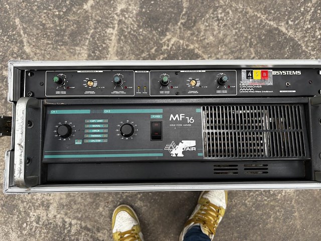 1 versterker mf 16 altair + crossover jbsystems - afbeelding 2 van  5