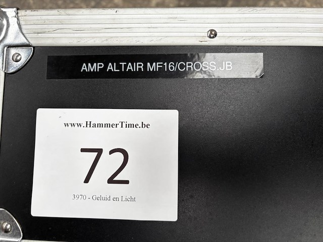 1 versterker mf 16 altair + crossover jbsystems - afbeelding 5 van  5