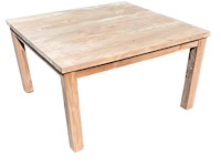 1 vierkante tuintafel zwaar model - afbeelding 1 van  1
