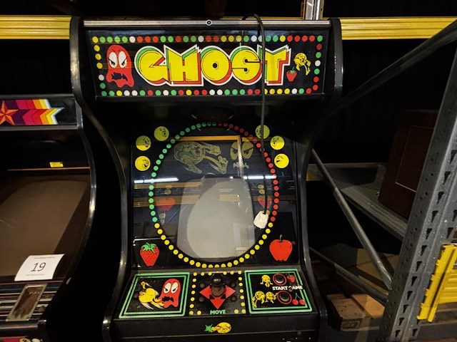 1 vintage arcadekast ghost - afbeelding 2 van  5